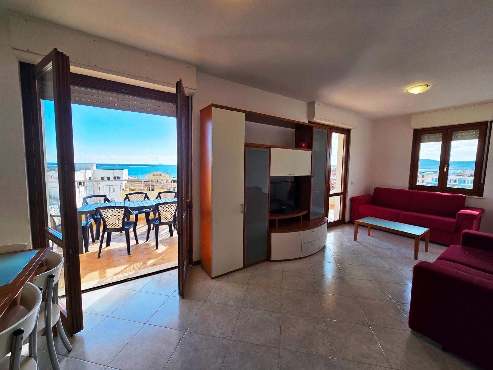 Royal Apartment Sea View Алгеро Екстериор снимка